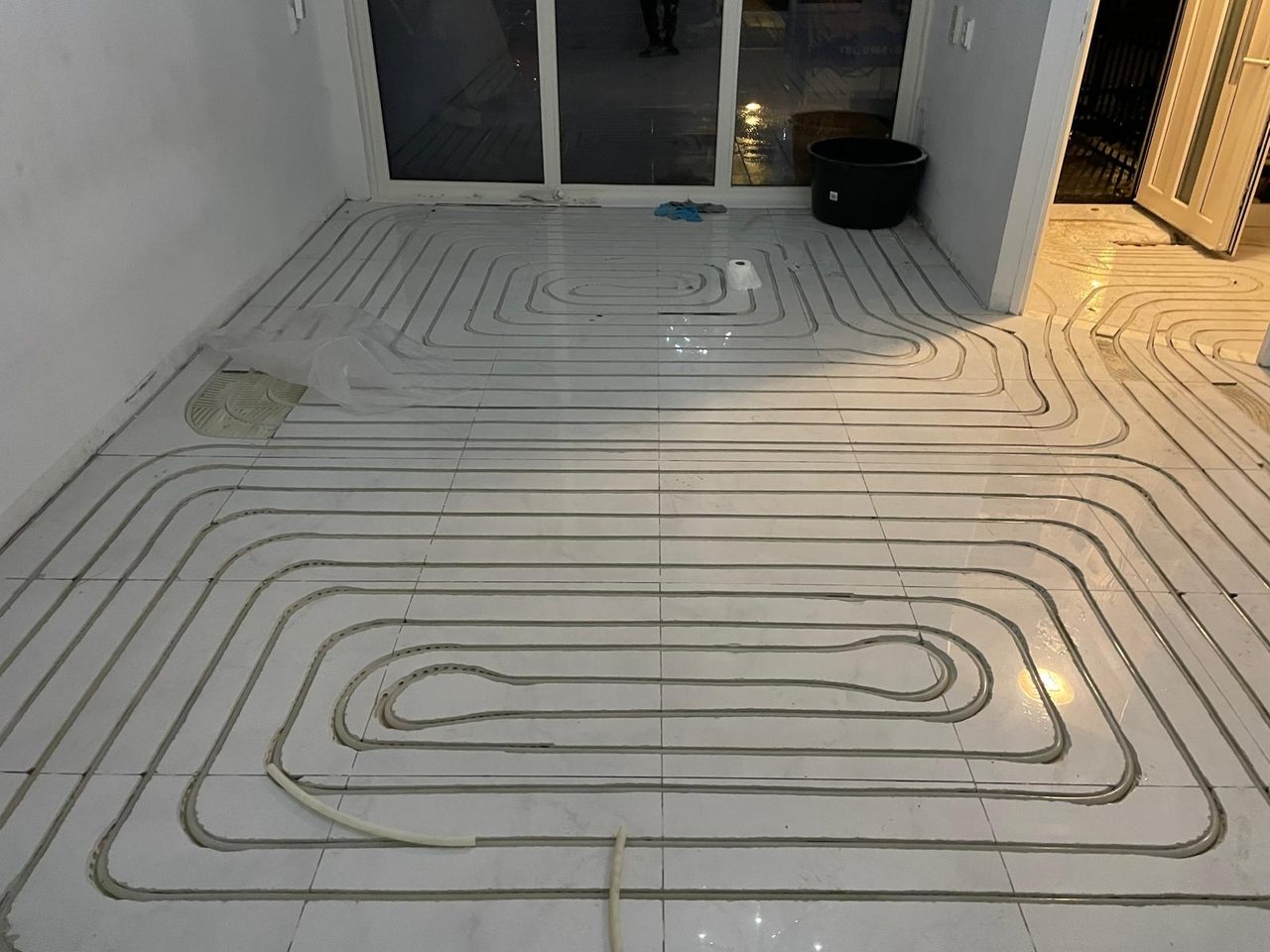 Woning Bergen op Zoom — vloerverwarming 2