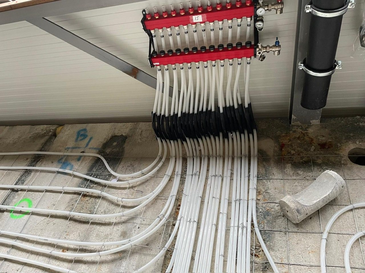 Utiliteitsbouw vloerverwarming Oisterwijk